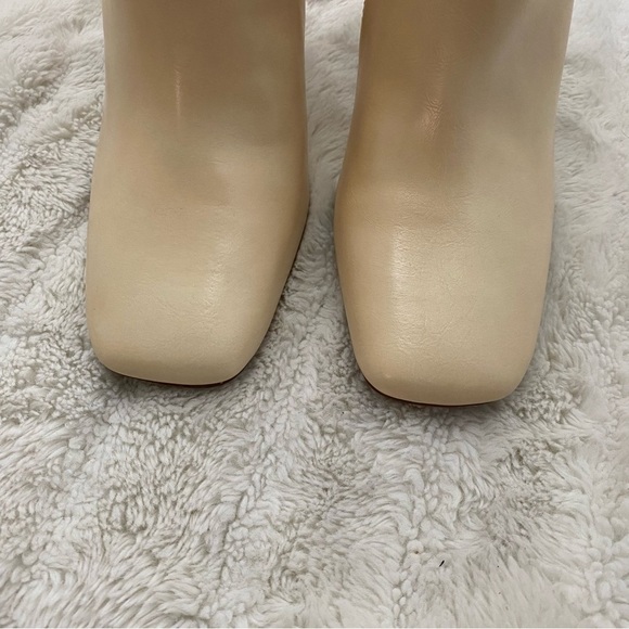 Asos Embassy Square Toe High Heeled Ankle Boots New Size 8 - Picture 5 of 16